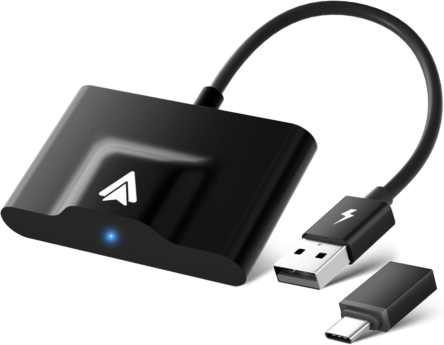 Android Auto Wireless Dongle, Converts Wired Android Auto to Wireless, 5Ghz WiFi