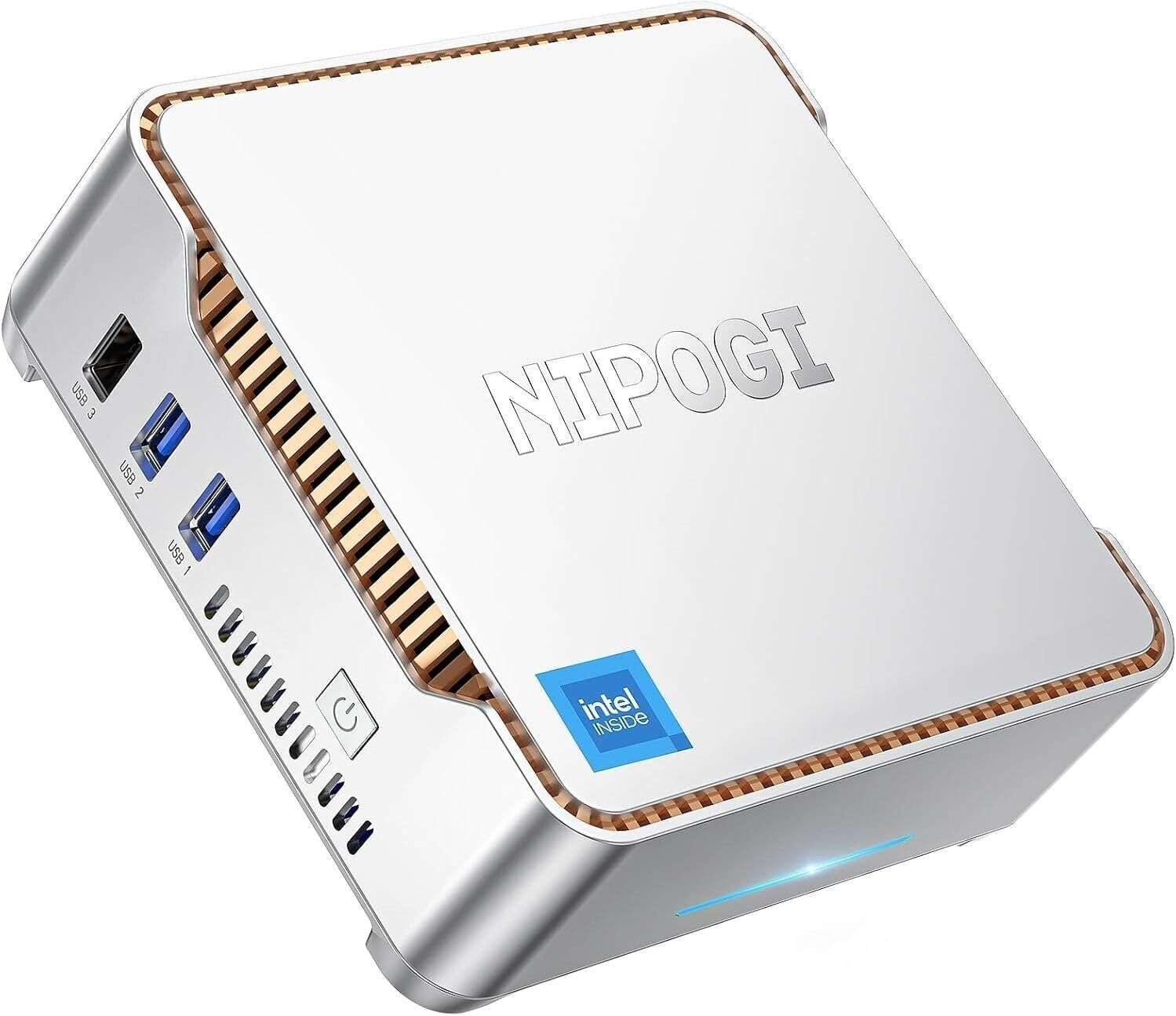 NiPoGi Mini PC \u0399ntel Alder Lake-N97(Beat N100\/N95, up to 3,6 GHz), 16GB DDR4 512