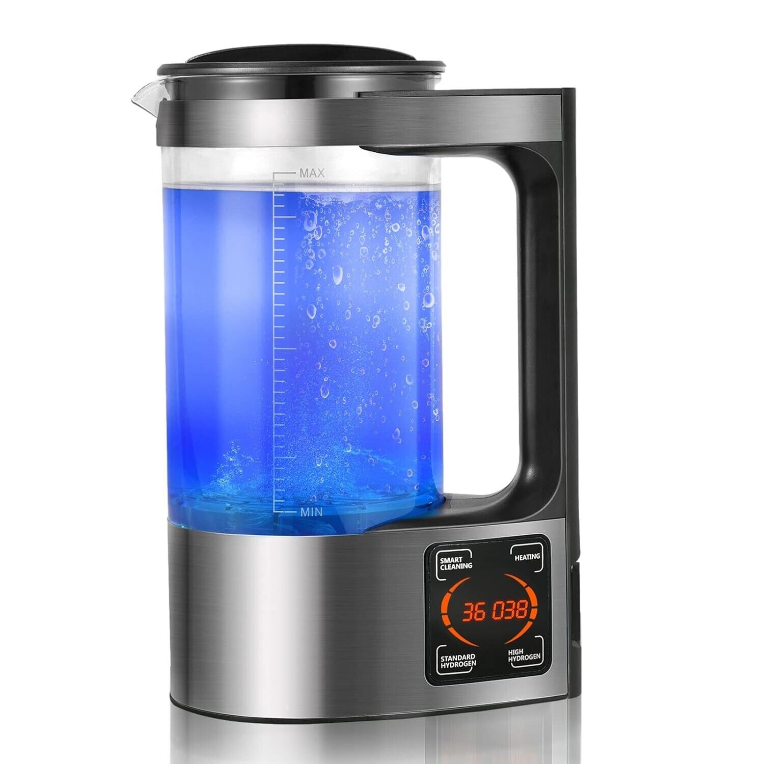 Hydrogen Water, Potuem 2L Large Capacity Hydrogen Rich Water Machine Portable
