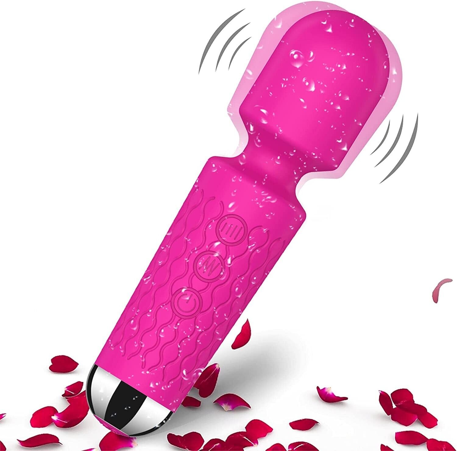 Mini Vibrator Sex Toy for Women, Small Personal Wand Massager, External Body Use