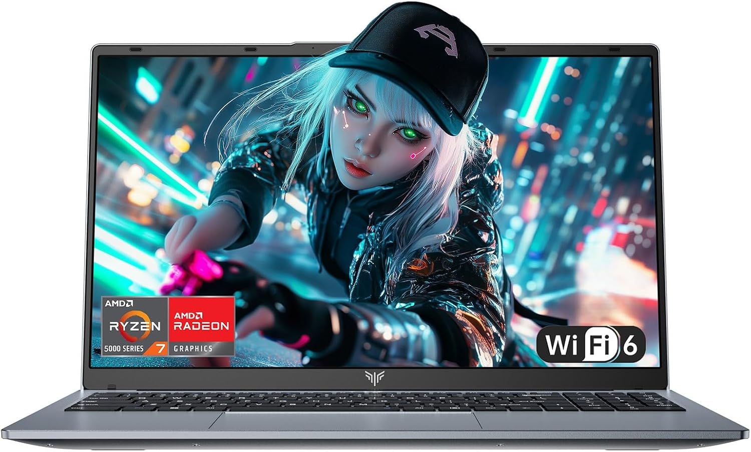 ACEMAGIC 15.6\" FHD Laptop with AMD Ryzen 7 5700U (Processor up to 4.3GHz) 8 Core - 16GB RAM DDR4 512GB SSD Laptops Computer, HD Display, HDMI, BT5.0,3*USB3.2,Type-C,Dual Speakers,65W Adapter, WiFi 6.0