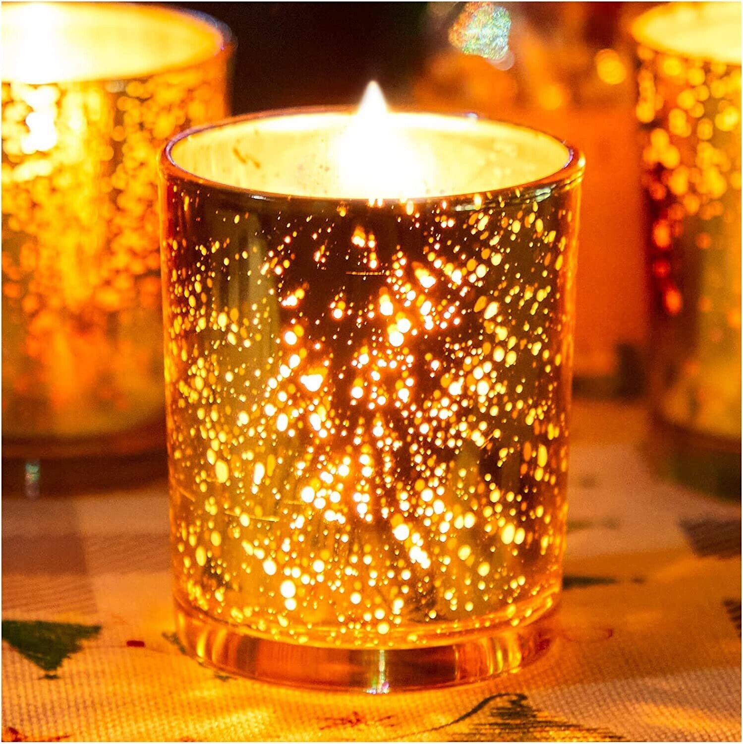 Vanilla Scented Wax Candle