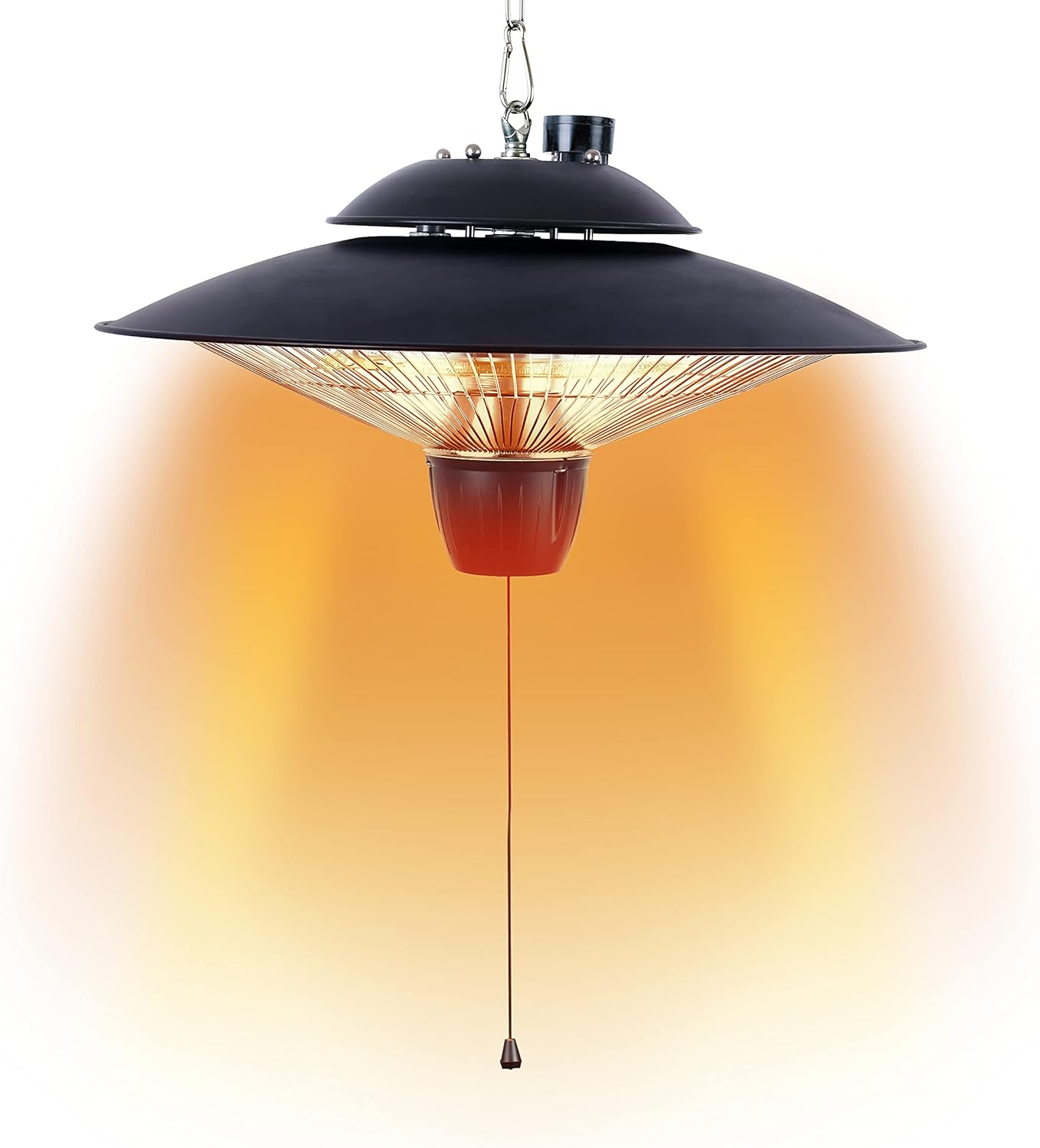 Outdoors Patio Garden Heater, Ceiling Mounted Halogen Heater, 800W & 2000W Power Modes, Donyer