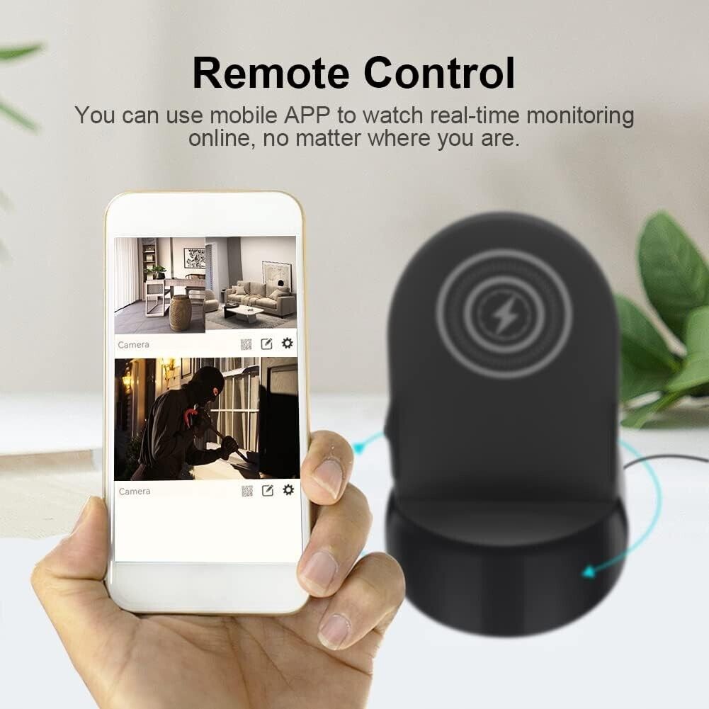 ZXBL security camera  WiFi Wireless Charger,  Motion Activated