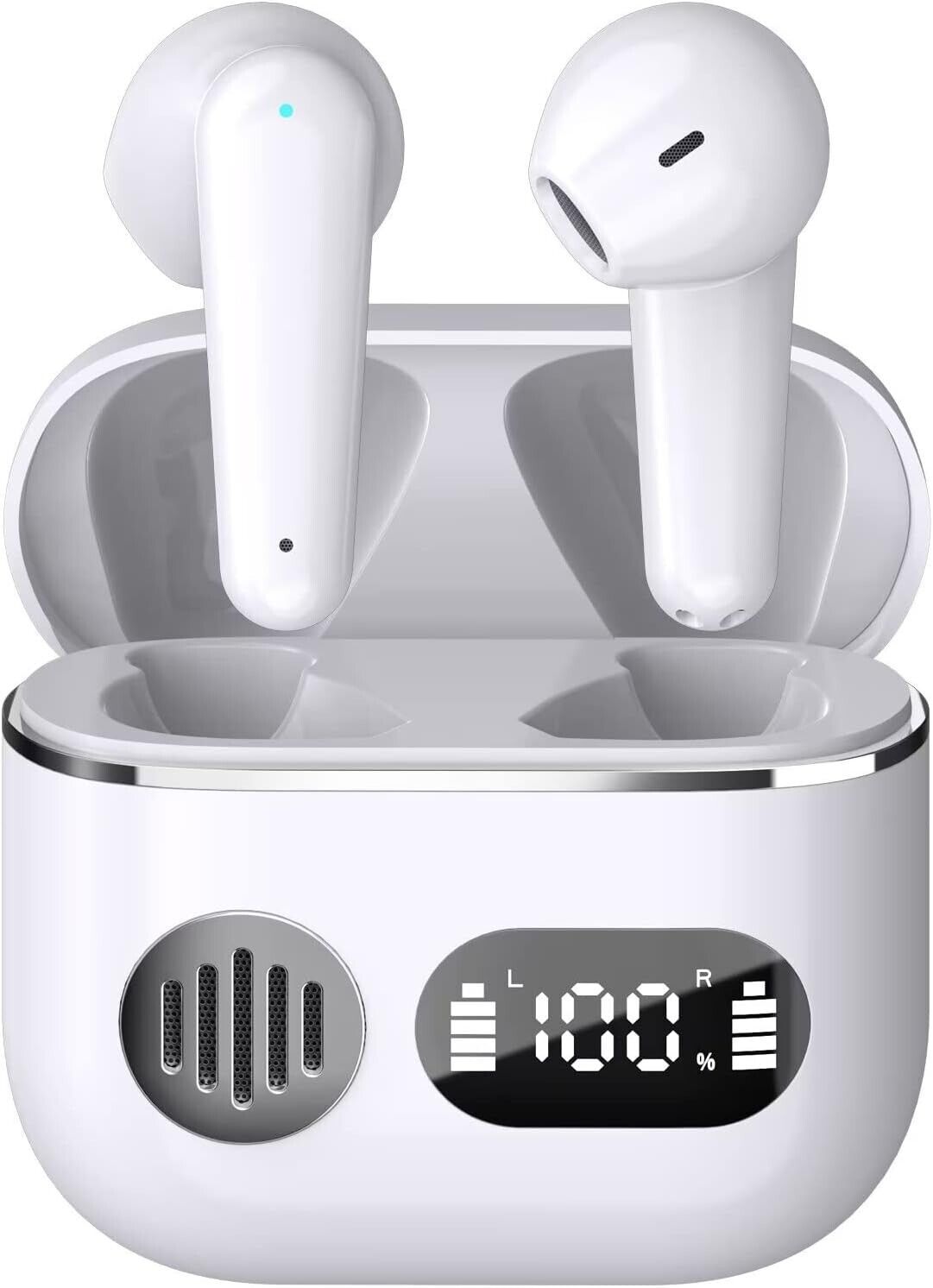 Bluetooth Earbuds, HiFi Stereo Wireless Earbuds 42 Hrs Playtime, IPX7 Smart