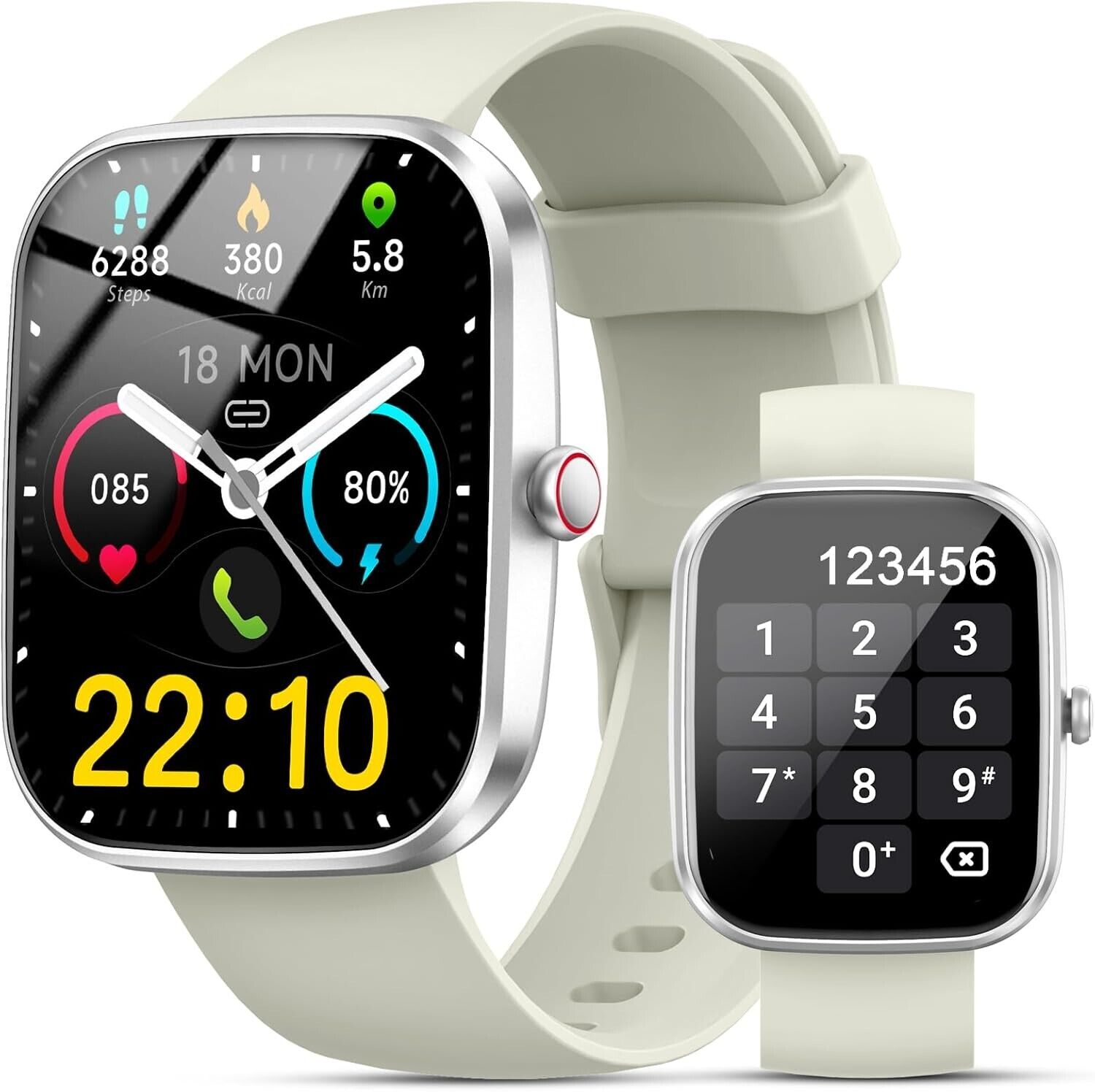 Smart Watch for Men Women, 1.91\" HD Fitness Watch with Make\/Answer Call, IP68