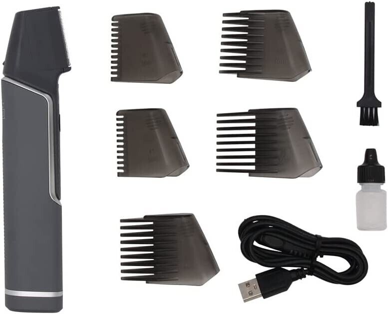 Electric Body Hair Trimmer for Men | Waterproof Groin Trimmer, Ball Shaver