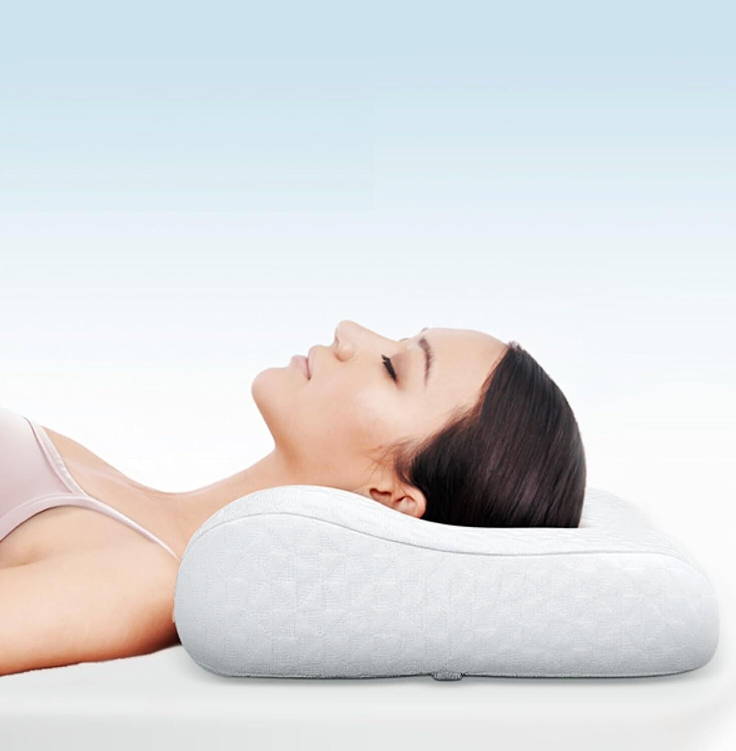 Zibroges Memory Foam Pillow, Premium Bed Pillow Tailored for Side Back Stomach
