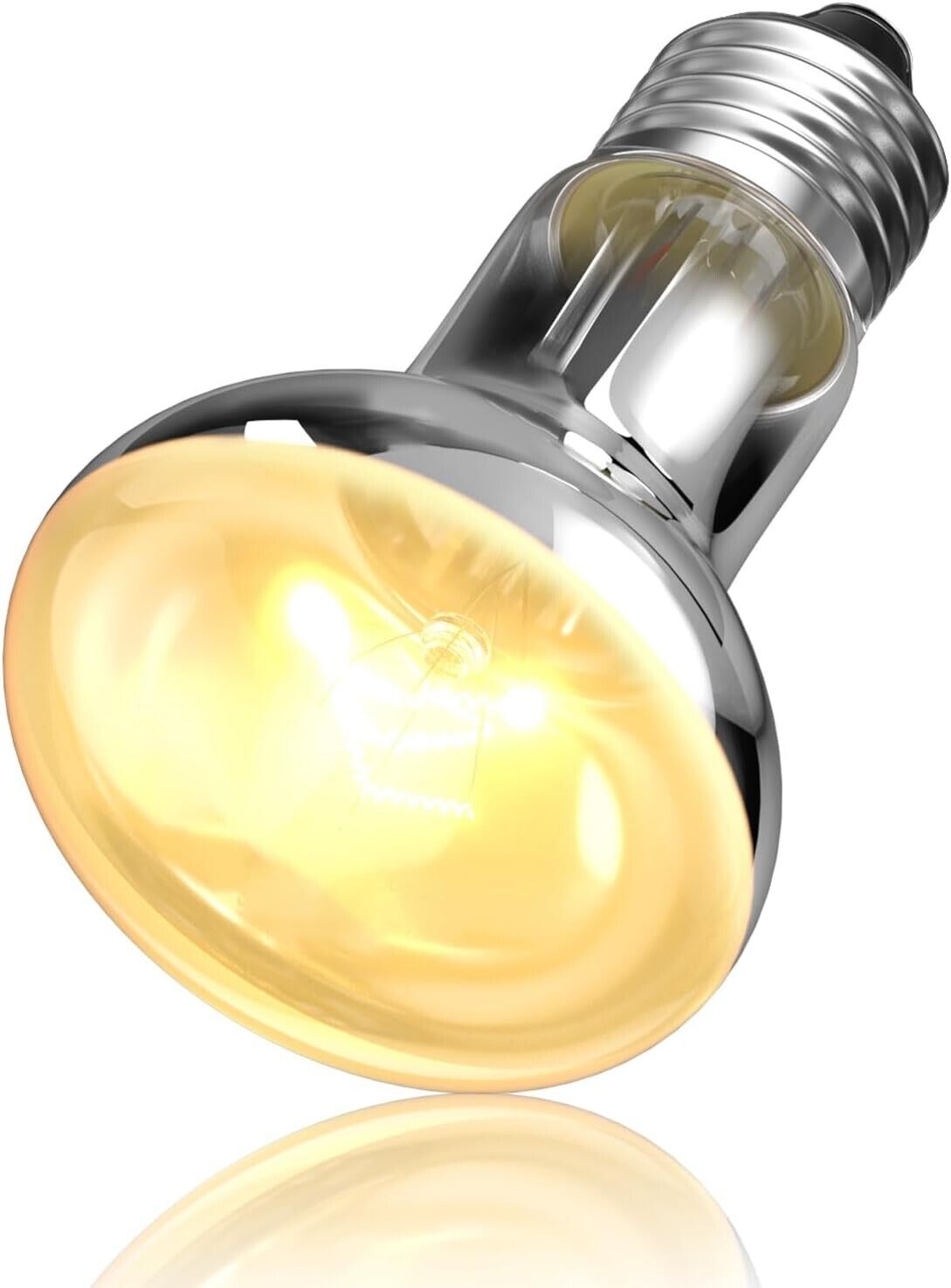 Reptile Heat Lamp Bulb, 80W Dimmable UV Bulb,E27 Warm White Light