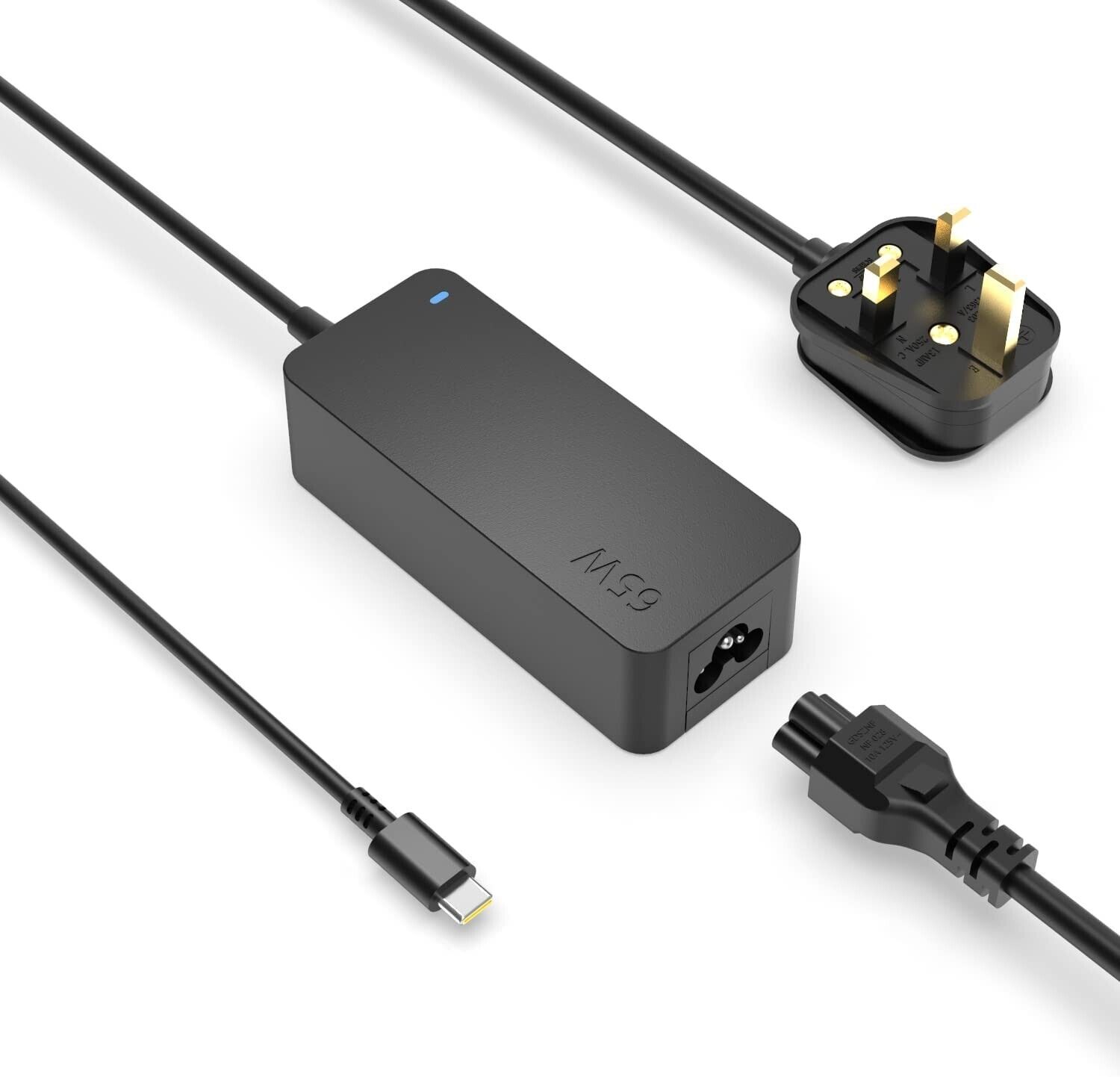 USB C Charger Fit for HP Elitebook X360 1020 G2 1030 G2 G3 G4 G7 G8 830 1040 G5
