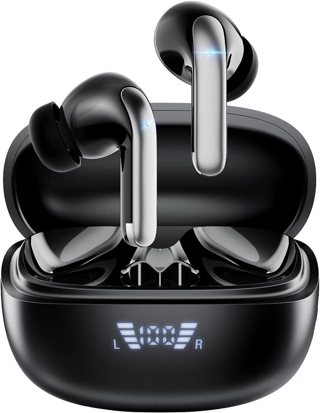 Wireless Earbuds, Bluetooth 5.3 Headphones in Ear with 4 ENC Noise Cancelling