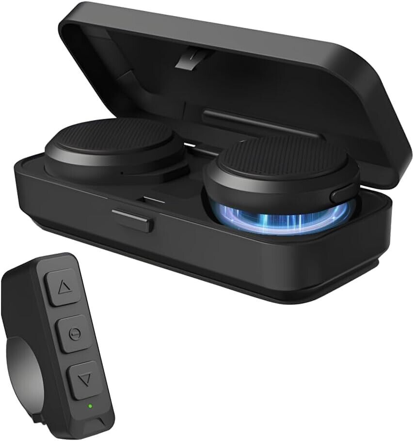 OBEST Bluetooth Headset For Motorcycle, Bluetooth 5.3, Wireless Hands-Free