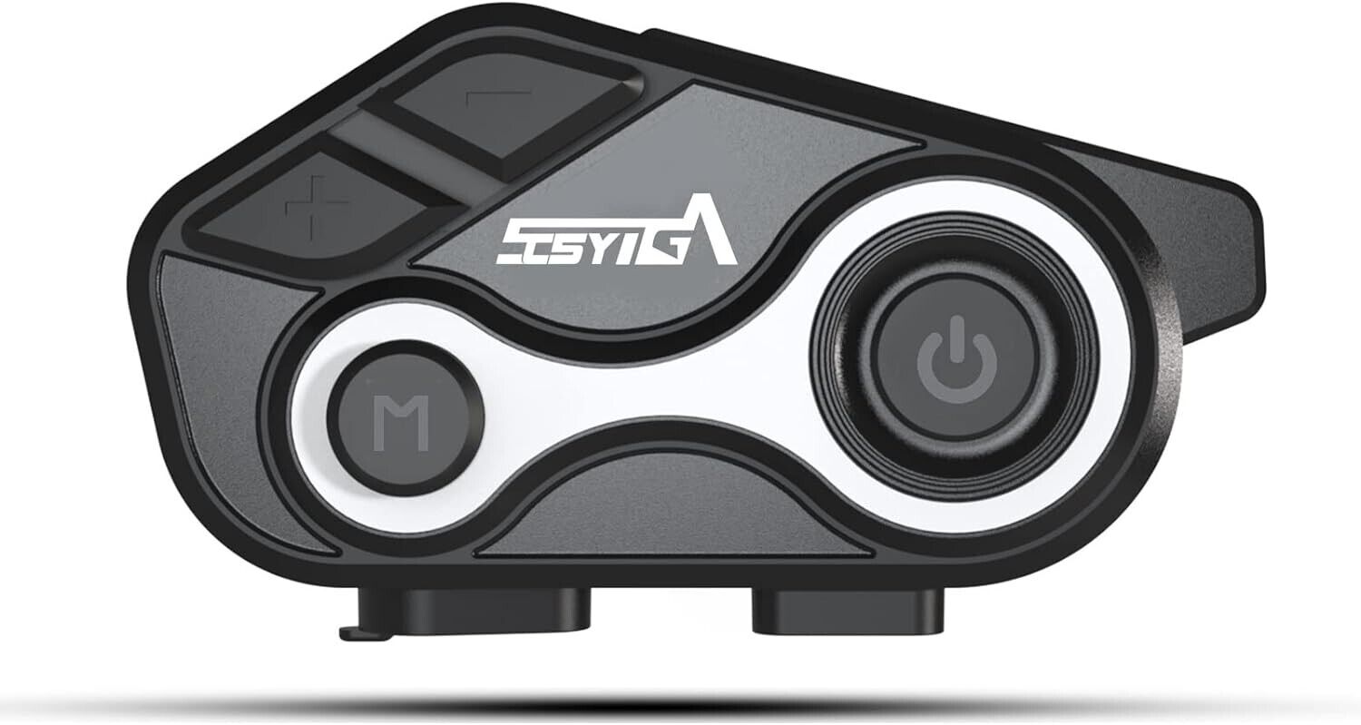 SCSYIGA Motorcycle Helmet Bluetooth Intercom, S-8X Ski Helmet Bluetooth Headset