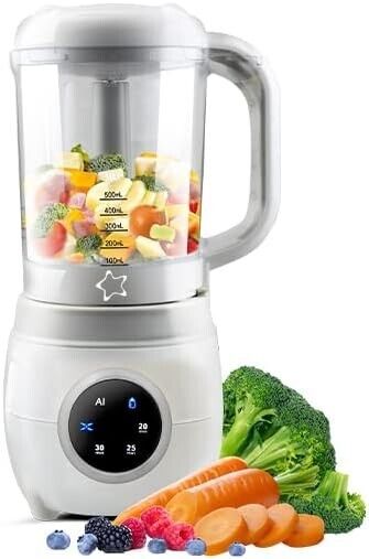 Automatic Baby Food Maker 4-in-1, Steriliser & Warmer, Puree Maker