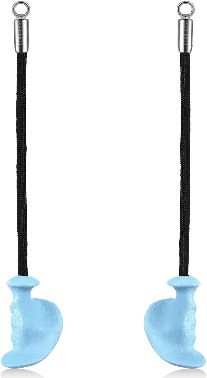 HXD-ERGO Ergonomic Tricep Biceps Rope Cable Attachment, 36 Inch Tricep Pull Down