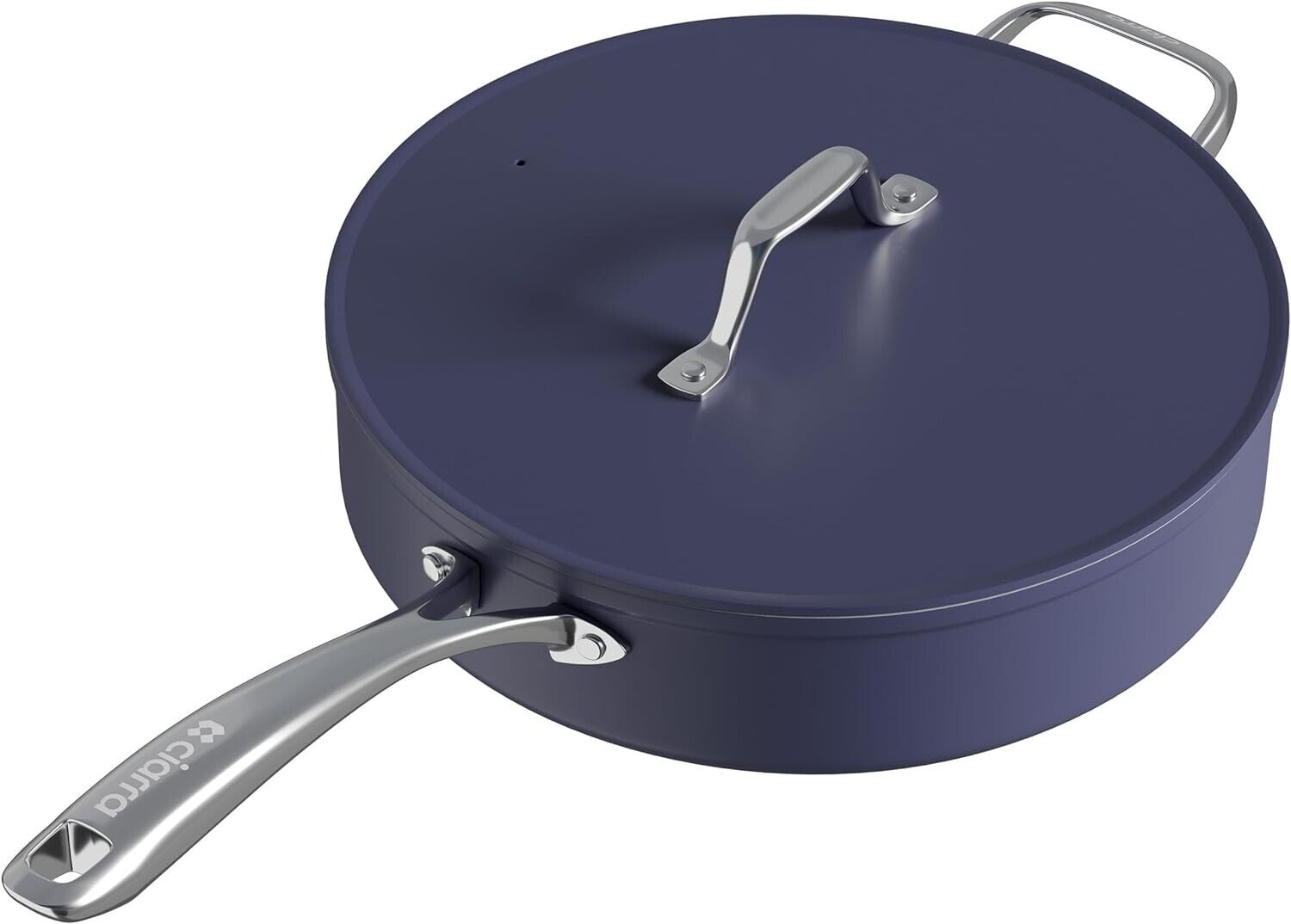 CIARRA Beyond Cookware Nonstick Saute Pan, Non Toxic Deep Saute Pan 28cm