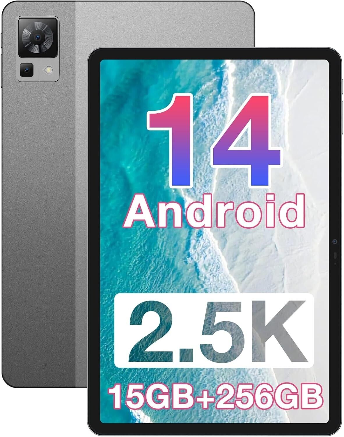 DOOGEE T30 Pro 11 Inch 2.5K Tablet 2024 Android 14, 15GB+ROM 256GB (TF 2TB)