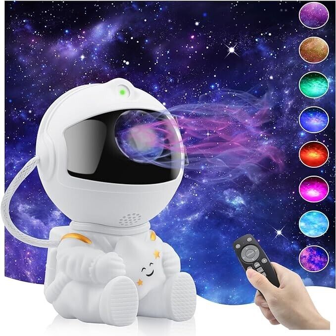 Astronaut Star Projector Night Lights, Galaxy Lights Astronaut Light