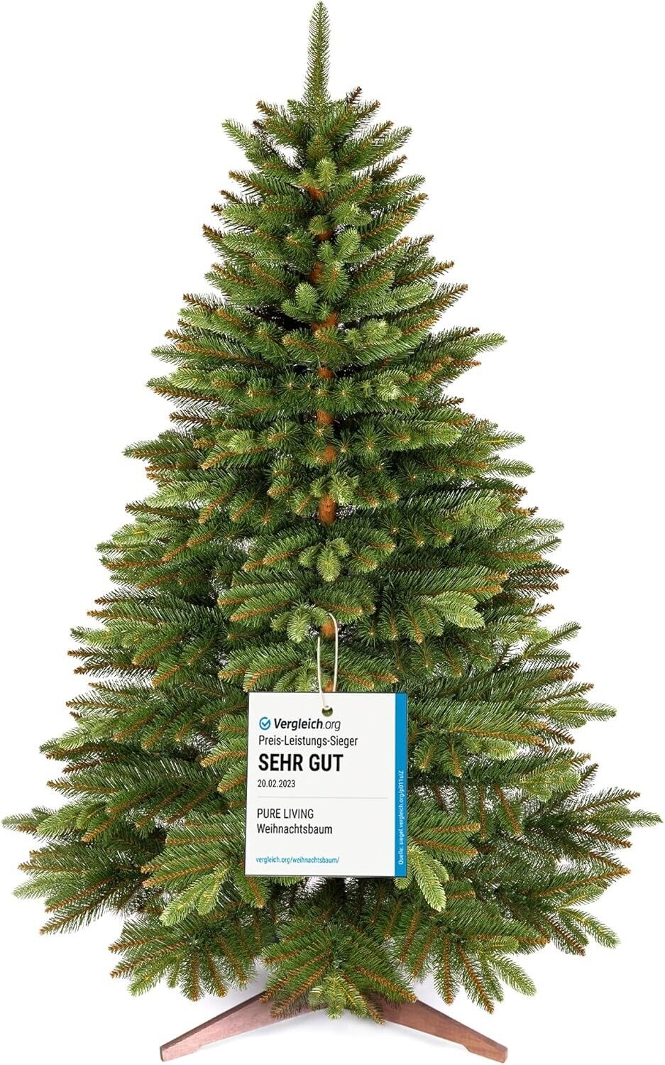 Premium Artificial Christmas Tree 180cm - Realistic, Dense Branches