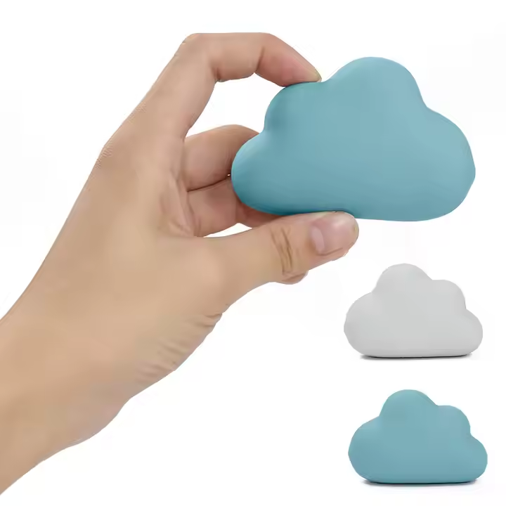 Mini Vibrator Sex Toy, Small Powerful Cloud External Adult Toy, Silicone Massager - Wosilicone