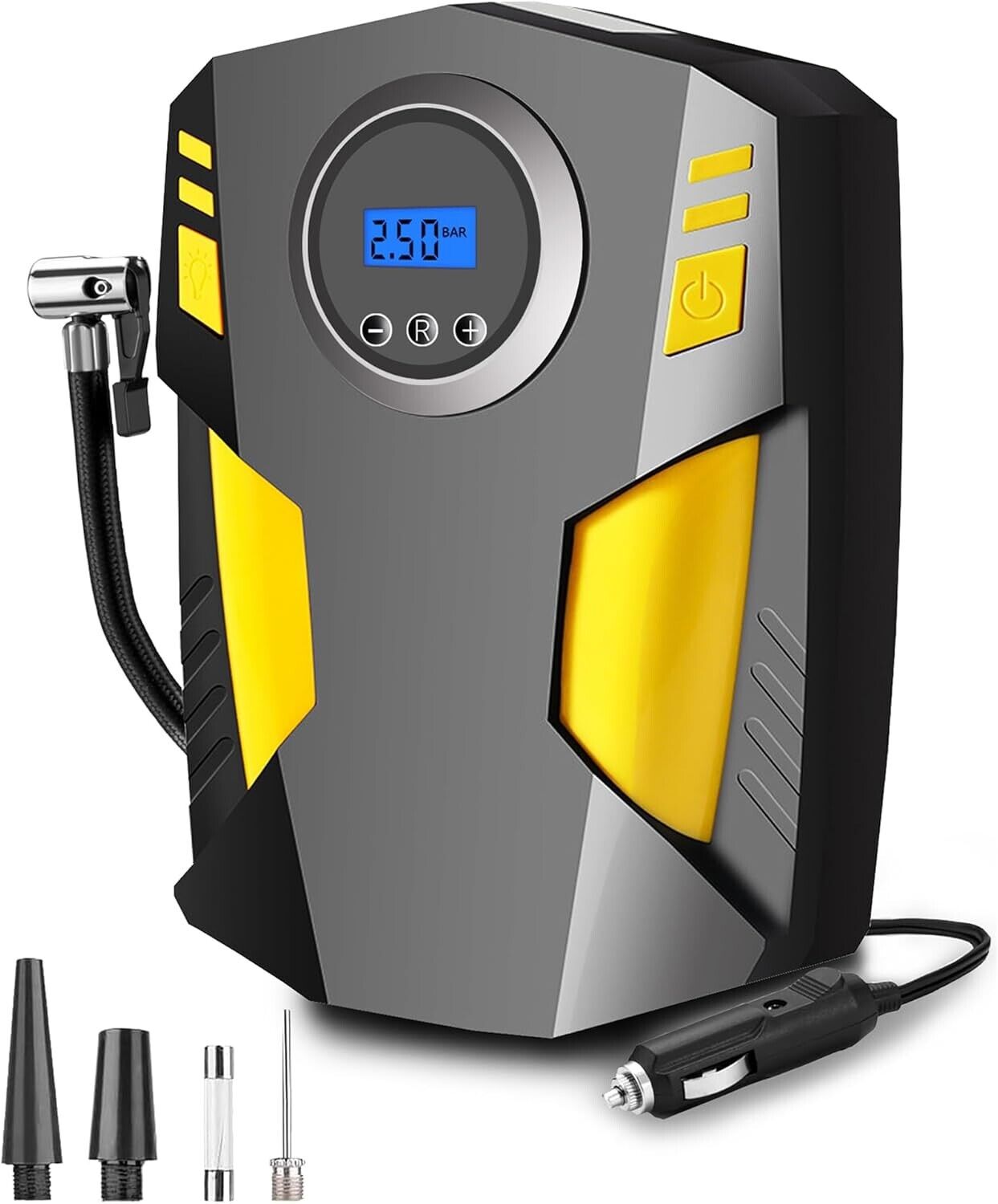 Digital Tyre Inflator,Tyre Inflator Portable Air Compressor Car Tyre Pump